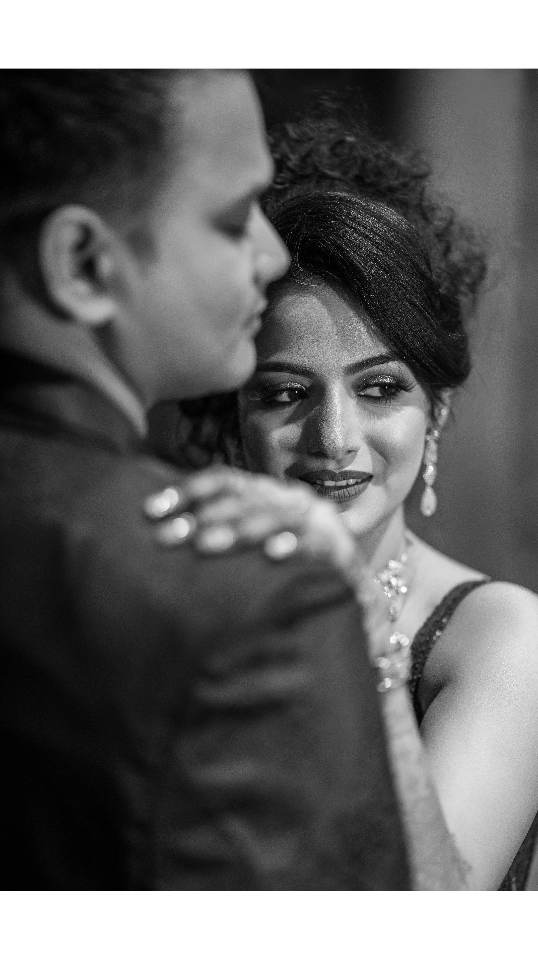 Creative wedding couple portraits