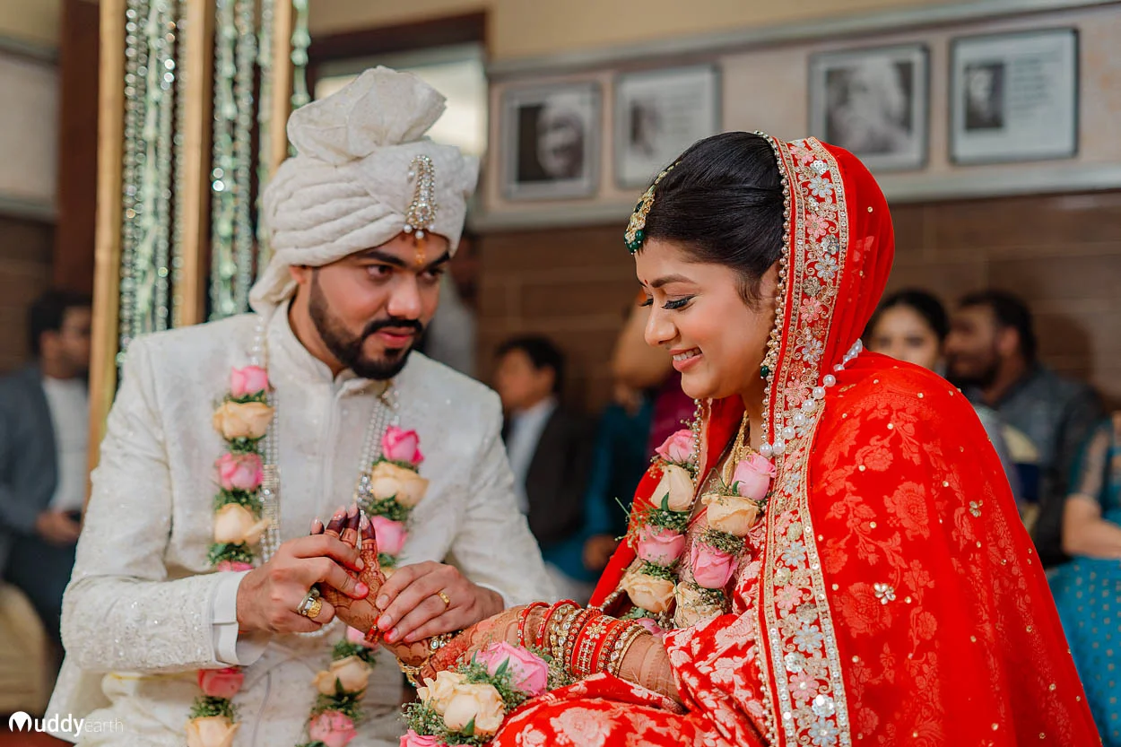 Romantic wedding photo shoot Jaipur palace