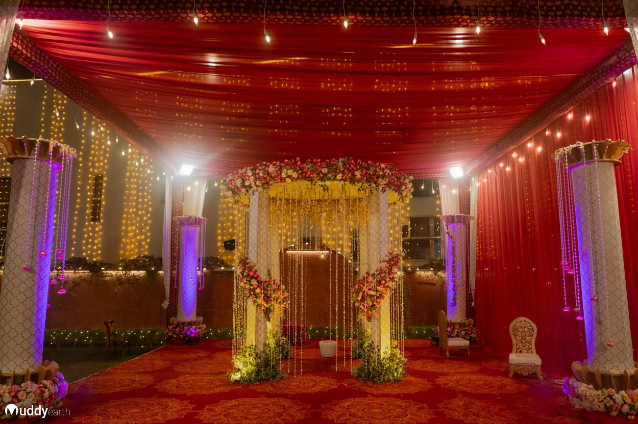 Best wedding pics in Patna couple mandap