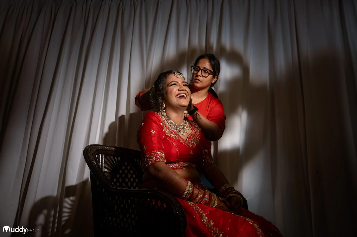 Bride candid photography in Patna wedding