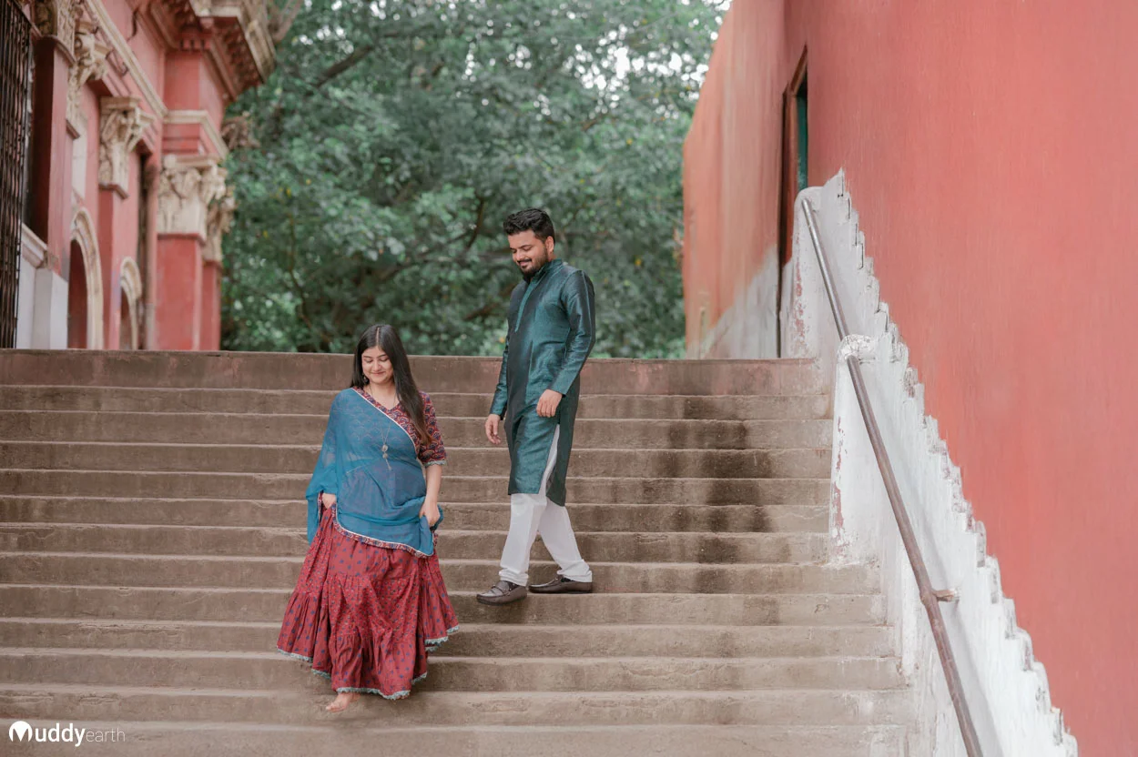 Pre-wedding shoot in Patna by top wedding photographers in India.