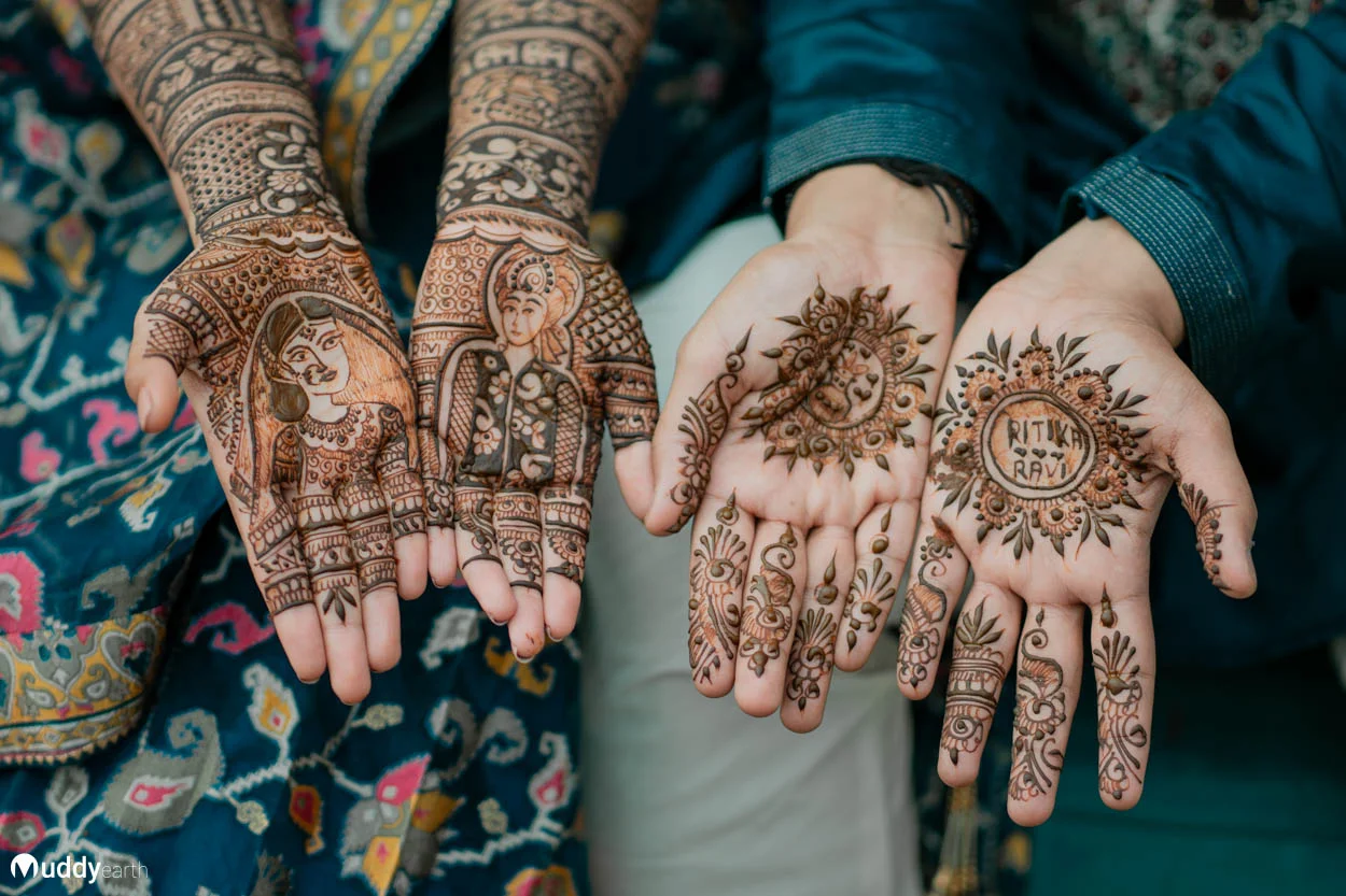 Bridal mehendi wedding photography Patna.