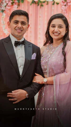 Candid couple portrait captured by Kolkata wedding photographer